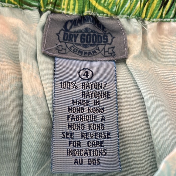 PALM TREES/FLORAL LONG SKIRT - Picture 7 of 7